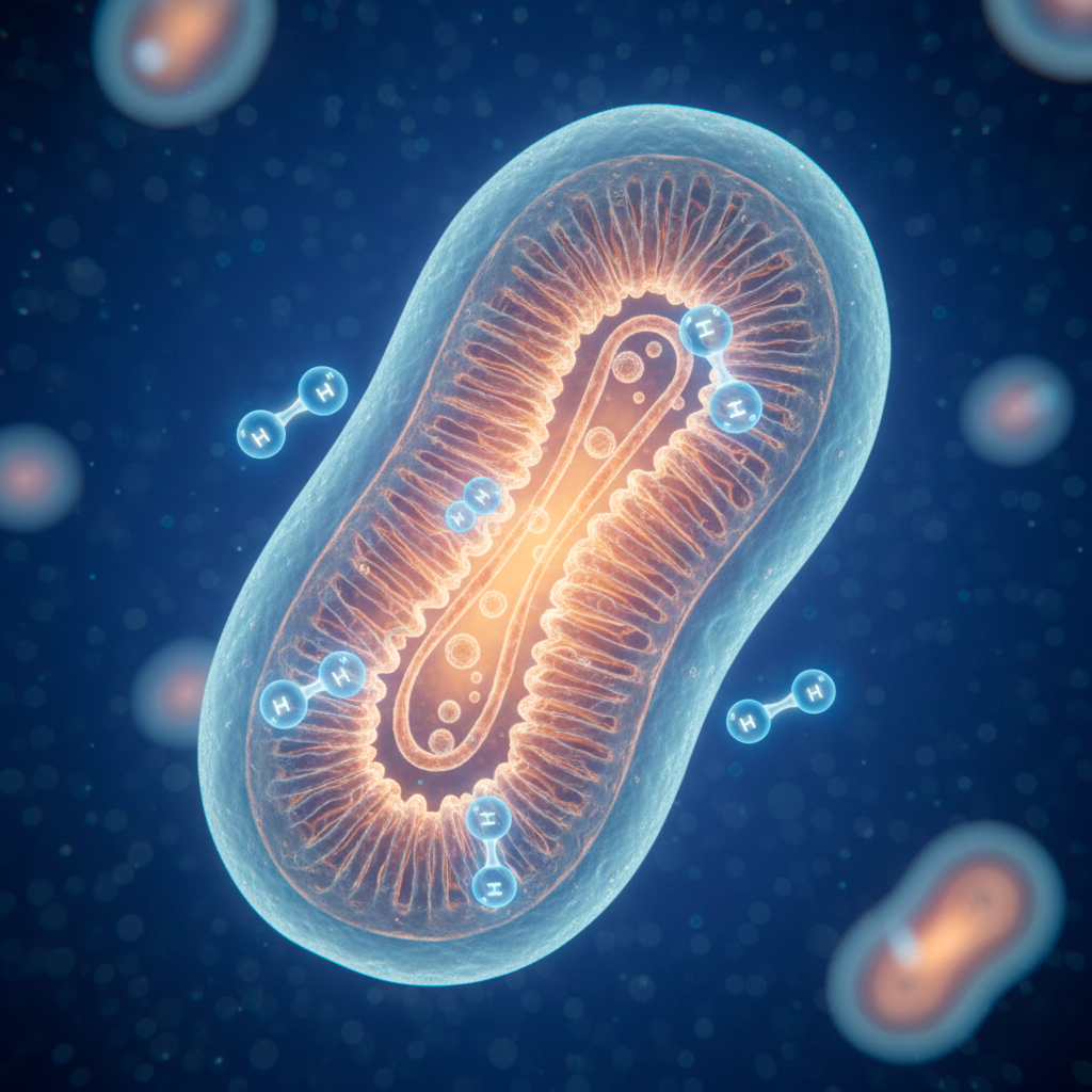 Поддержка митохондрий и энергии с помощью молекулярного водорода (H₂)